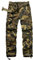 Ycfish Damen Hosen Cargo Hose Multi Taschen Wanderhose Workwear Reißverschluss Armee Militär Outdoorhose Relaxed-Fit Trekkinghose Cargohose Green Camo M 4-Tag 34