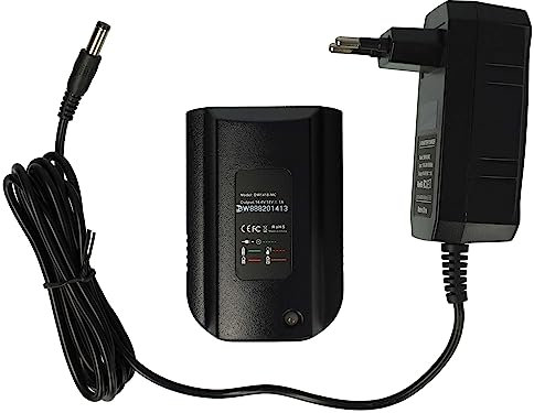 vhbw Ladegerät kompatibel mit Dewalt DCS331L2, DCS334, DCS331L1, DCS331B, DCS331, DCS331N, DCS334N, DCS331M1 Werkzeug Li-Ion-Akkus