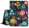 LI-LOVE Funda para iPad A16 de 11 Pulgadas 2025 (11ª generación), iPad de 10ª generación de 11.9 Pulgadas 2022, Funda Inteligente de TPU Suave con diseño de Flores, ángulos Ajustables, Encendido y