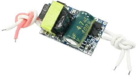 TPQZQAUEC AC 110-220V DC 8-11V 300mA Transformateur d'alimentation for lumière LED 1x3W