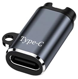 AQSQWQ 2 Stück USB C auf Gar-min Adapter, Typ C Buchse Gar-min Ladeadapter Datentransfer für Gar-min Watch Fenix 7 6S 6 Sq, 5V/1A Tragbar Ladeadapter für die Meisten Gar-min