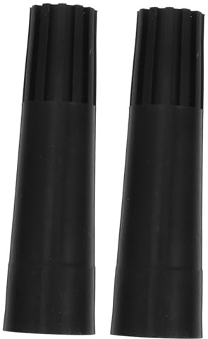 Healvian 4pcs Plastic Replacement Threaded Tip Repair Kit for Broom Handle Telescopic Pole Parts