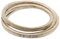 sourcing map 3LK470 Cord Belt Grey, 3/8 x 47 Lawn and Garden Aramid V-Belt for Mower Deck