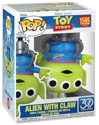 Funko POP! Disney Pixar: Toy Story 30th - Alien | Official Cartoon/Animation Merch - Collectable Vinyl Figurine for Shelf Display - Birthday Gift Idea for Fans and Collectors
