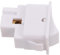 OSALADI Bathroom Heater for Heat Lamps and Warmth Two-pin Design Multi-functional for Bathroom Use