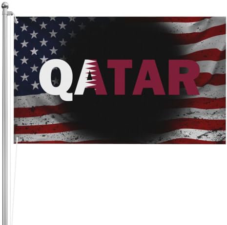 Bandiere Qatar Flag Qatari Decorative Bandiera Pirata Poliestere Flag Per Ristoranti Interno Parata 90X150cm