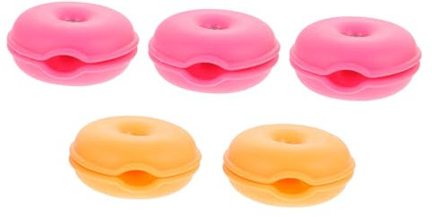 DIYEAH 5pcs Turtle Shape Cord Winder Cable Winder Wire Keeper for Usb Charger Cables Data Wire Storage Reels Earphone Protectors Headphones in Home Office Random Color