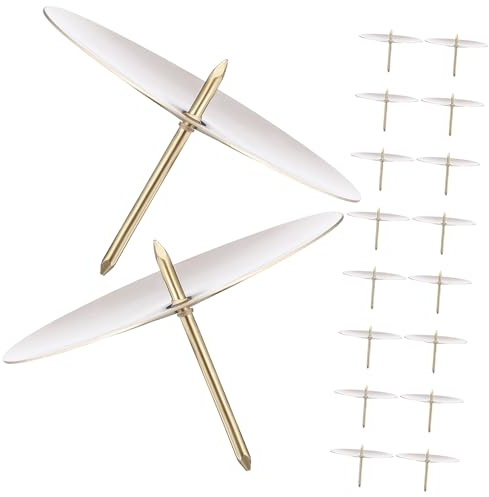 MUELODSIC Stumpenkerzen Silber 4 Stück mit Vintage Kerzenhalter aus Metall Einfacher Kerzenhalter für Hochzeit und Wohnzimmer Deko 20 Stück Sicher und Elegant