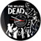 GRAVURZEILE Wanduhr aus Vinyl Schallplattenuhr The Walking Dead Upcycling Design Uhr Wand-Deko Vintage-Uhr Wand-Dekoration Retro-Uhr Made in Germany