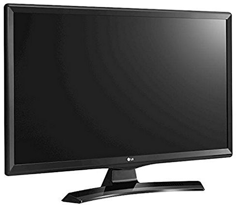 LG 24MT49VF 24 HD Ready Computer Monitor TV LED Display, 250 cd/m², 1366 x 768 pixels, Certificato tivùsat, Nero