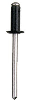 Cofan 07153210N Remache, Negro, 3.2 x 10 mm