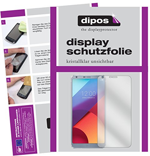 dipos I 6x Screen Protector compatible with LG G6 Plus Protection Films clear