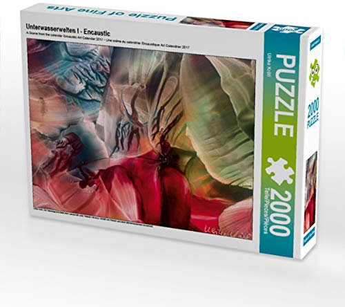 CALVENDO Puzzle Unterwasserwelten I - Encaustic 2000 Teile Lege-Größe 90 x 67 cm Foto-Puzzle Bild von Ulrike Kröll