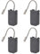 YINETTECH 2 Pares De Escobillas De Carbón 1607014176 Con Desconexión Automática Compatible Con Bosch GWS 14-150 CI GWS 10-125 17 X 10 X 5 Mm