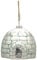 Festive Productions Christmas Tree Glass Bauble Hanging Ornament : 8cm Igloo