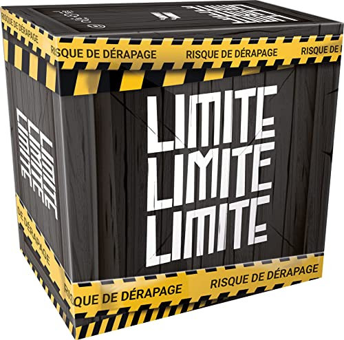 Limite Limite - Nouvelle Edition - L’Extension Trash du Jeu Culte de Soirée - Jeu de Société pour Adultes - Anniversaires, Soirées, Vacances, Cadeau - Humour Noir
