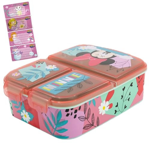ICE TOYS Snack Schule mit 3 Fächern (Minnie)