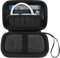 Canboc Hartschalenkoffer für HP Kettenrad 2x3 Portable Instant Photo Printer, Reißverschluss Mesh Tasche passt Fotopapier und Kabel, Schwarz