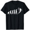 Evolution Handball Retro Handballer für Handballspieler T-Shirt