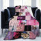 Flanell Ariana Katzenmädchen Grande Bettwäsche, Fleece, weiche Überwurf, Klimaanlage, für Sofa, Couch, Wohnzimmer, Schlafzimmer, 125 x 100 cm
