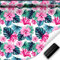 Vinilo Adhesivo Muebles Decoracion Pared- Pegatina Habitación y Salon - Papel Adhesivo Floral (60x250 cm)