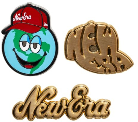 New Era Universal Schmuck Caps PIN BADGE 3er Set