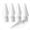 PAPERFEEL [Lot de 5 Pointe de Apple Pencil 2 et Apple Pencil 1, Embouts de Remplacement Pom pour Apple Pencil 2ème et Apple Pencil 1ère Génération, Tip for Apple Pencil Précis et Haute Sensibilité