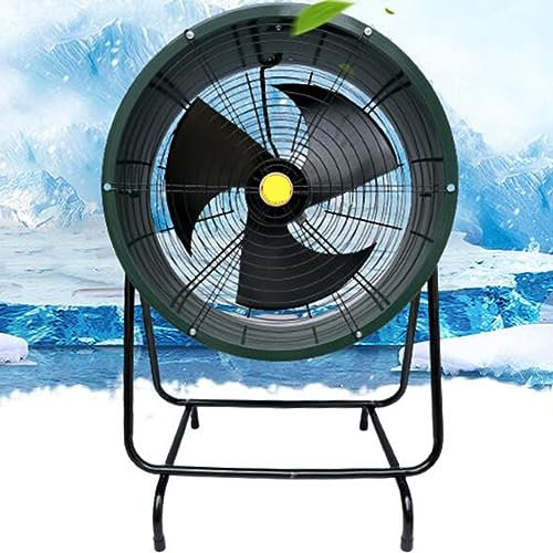 BETAM 24 Inch Industrial Exhaust Fan,Metal Portable Extractor Fan,Utility Blower Fan Axial Flow,Stepless Speed Regulation,for Warehouse,Workshop, Factory Ventilation,14500M³/H