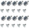 10 Sets For M.2 Disk Mounting Stand Off Screw Nut For A SUS M2 Motherboard SSD Series Laptop CPU Cooling Fan Heatsink Radiator Holder Base Bracket Case Rack Sucker Thermal CPU