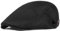 XYIYI Schwarz Herren Atmungsaktive Mesh Newsboy Cap Sommer Beret Efeu Kappe Fahren Cabbie Flachen Hut