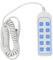 Cryfokt Control Remoto de Cama Elevadora, Controlador de Cama Elevadora con Enchufe Multiusos IP66 de 8 Pines para Barra Plegable