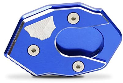 Fußverlängerungsständer Motorrad Für Ka-wa&saki Z900RS Z900 RS Motorradständer Verlängerungspolster Fußseite Vergrößern Ständerplatte Teil Zubehör Motorrad Kickstand Side Stand (Color : B-l-ue)