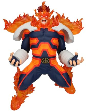 Banpresto Endeavor Actionfigur My Hero Academia The Amazing Heroes Plus, 17 cm, Mehrfarbig, BP89637P, Sammelstatue, detaillierte Figur, ideal für Anime-Fans.