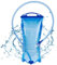 Vessie d'hydratation,2L Vessie d'eau,Vessie d'hydratation Extérieure,Réservoir d'eau étanche,Sac à eau Portable de Grande Capacité,Convient pour le camping, l'escalade, la randonnée