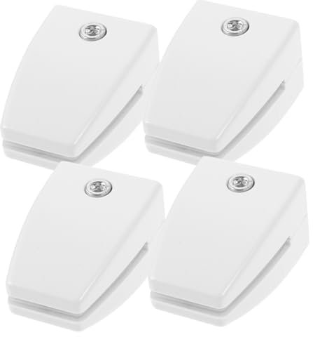 Gogogmee 4stücke Panel-teiler-klemme Für Sichtschutzplatten Aus Verstellbare Klemme Für Schreibtisch- Stabiler Klemmsockel Aus Abs-Material Installieren Und Sicher Anwendung