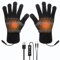 Nircho USB-beheizte Handschuhe mit beidseitiger Heizung und Touchscreen-Funktion für Damen und Herren - DREI-Gang einstellbare Temperatur - Warmhalte-Handschuhe für drinnen und draußen