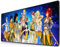 Gaming-Mausmatte großes Mauspad abwaschbares Laptop-Schreibtischpad, rutschfeste Gummiboden-Schreibtischmatte,YWZJ-31,700x300x3mm