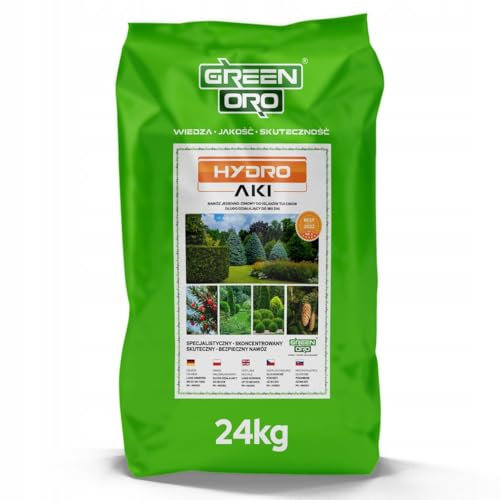 GREEN ORO HYDRO AKI 24kg - Fertilizzante autunnale per thuja e conifere