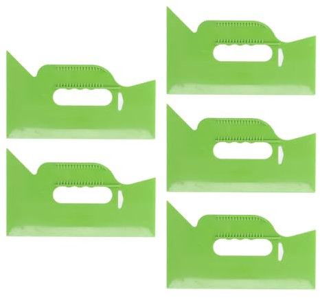 Kunststoff-Spachtel 5 Stück Kunststoff-Spachtel Kunststoff-Schaber-Werkzeug für Fenster und Glas