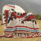 HORIMOTE HOME Azteken-Fleece-Überwurfdecke, ultraweich, gemütlich, Sofaüberwürfe für Camping, Outdoor und Garten, Boho-Dekor für Couch, 127 x 152 cm, Dunkelrot