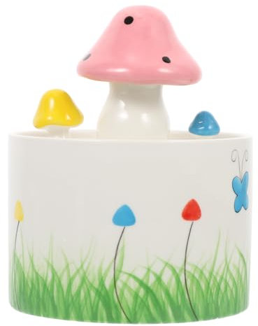 Yardwe Keramikschüssel Für Katzen Und Hunde Automatischer Wasserspender Mit Zirkulationssystem Trinknapf Für Haustiere Platzsparend Und Praktisch