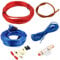 Sosoport 1Set Amplifier Wiring Kit for Car Audio Systems Complete Subwoofer Installation with Power and Audio Wires for and Enhanced Sound Quality