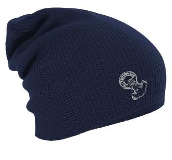 Fan-O-Menal Textilien longbeanie Slouch Beanie Winter Hat Thor Hammer 55169 - Navy, One Size
