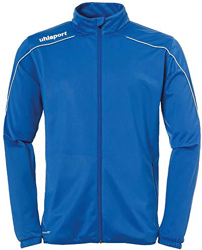 uhlsport Kinder Jacke Stream 22 Classic Jacke, azurblau/Weiß, 164, 100519303