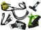 PREMIUM Schlingentrainer Komplett Set, Made in Germany, geprüft & zertifiziert, 2 Slingtrainer im Krafttraining Set mit Umlenkrolle, Türanker, Befestigung für zuhause und outdoor, 10 Jahre Garantie