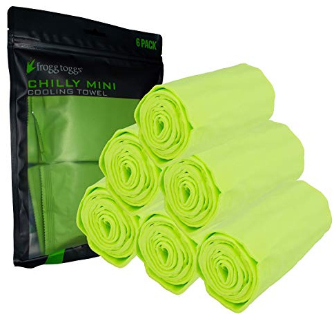 frogg toggs Unisex Chilly Pad Cooling Towel Multi Pack Kühlendes Handtuch (6er Pack)