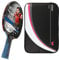 Butterfly® Timo Boll Black Tischtennisschläger | Tischtennis Racket Bat TT Profi Wettkampfschläger für technisch fortgeschrittene Spieler | ITTF zertifizierter Wakaba Belag | anatomische Griffform