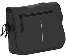 New Rebels Mart - Mit Überschlag Over - Schwarz - A5 - Umhängetasche Bag