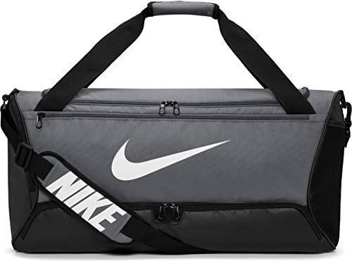 Nike Brsla Duff Sporttasche Flint Grey/Black/White One Size