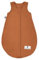 Julius Zöllner Sommerschlafsack Musselin, 0,5 TOG, waschbar bei 40°C, Made in Germany, OEKO TEX Standard 100, rost, Gr. 56/62